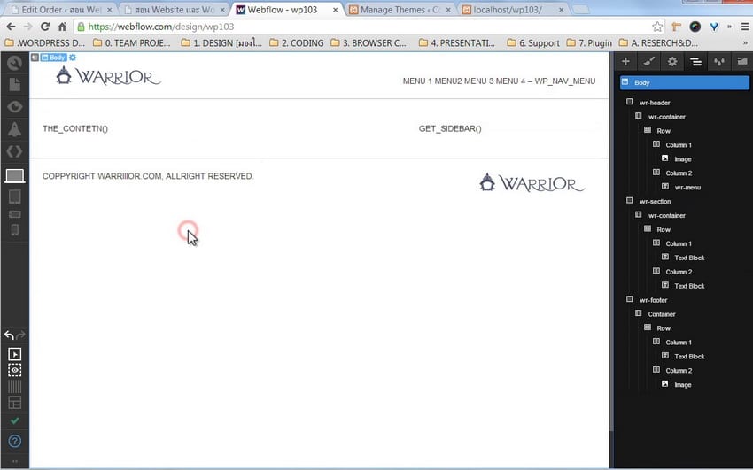 wp create wordpress theme and woocommerce plugin - WarriorSEO ที่ปรึกษา ...
