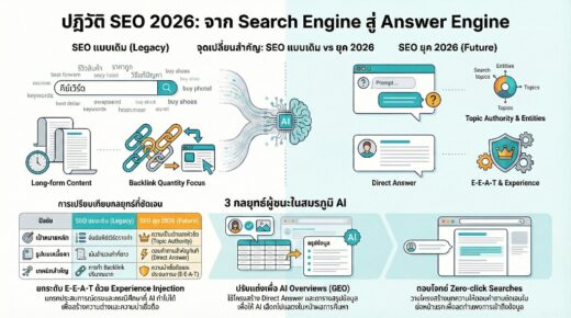 Future Trends 5 สิ่งที่คนทำ SEO ต้องรู้ก่อนเริ่มปี 2026