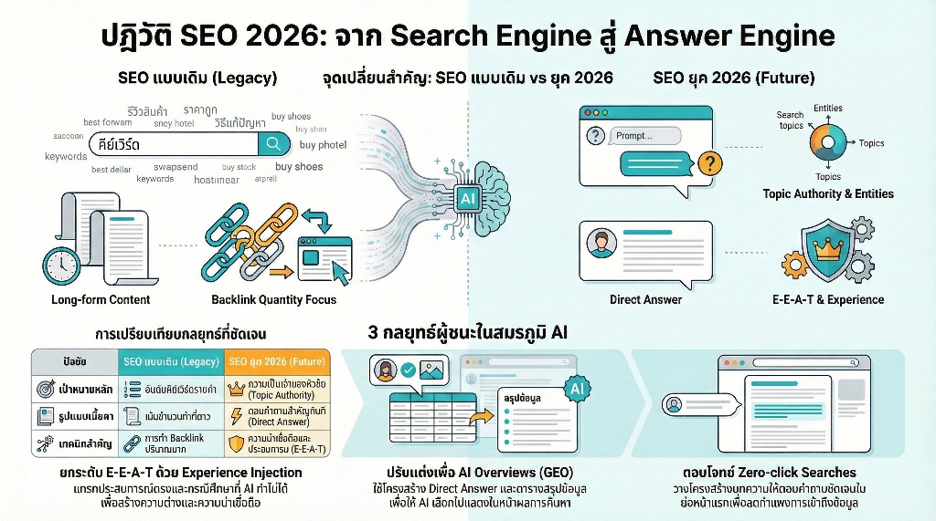 Future Trends 5 สิ่งที่คนทำ SEO ต้องรู้ก่อนเริ่มปี 2026 1 Future Trends 5 สิ่งที่คนทำ SEO ต้องรู้ก่อนเริ่มปี 2026