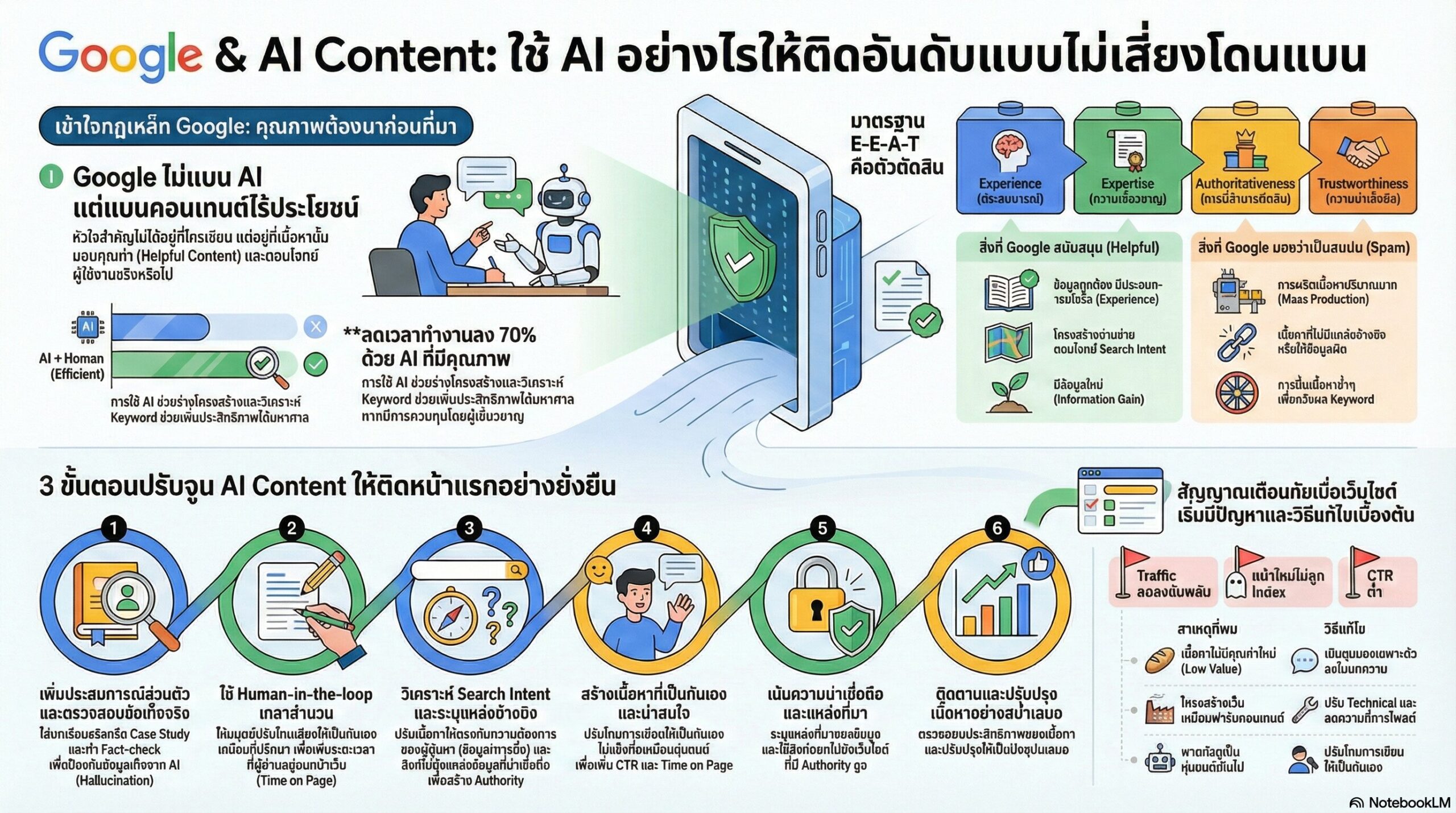 Google & AI Policy สรุปกฎเหล็ก Google เกี่ยวกับ AI Content (ทำยังไงไม่ ...