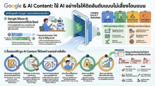 Google & AI Policy สรุปกฎเหล็ก Google เกี่ยวกับ AI Content (ทำยังไงไม่ให้โดนแบน)