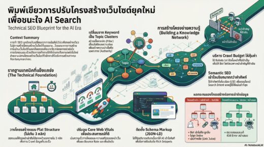 Technical SEO หัวข้อการปรับโครงสร้างเว็บไซต์ให้รองรับการจัดอันดับยุคใหม่