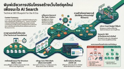 Technical SEO หัวข้อการปรับโครงสร้างเว็บไซต์ให้รองรับการจัดอันดับยุคใหม่