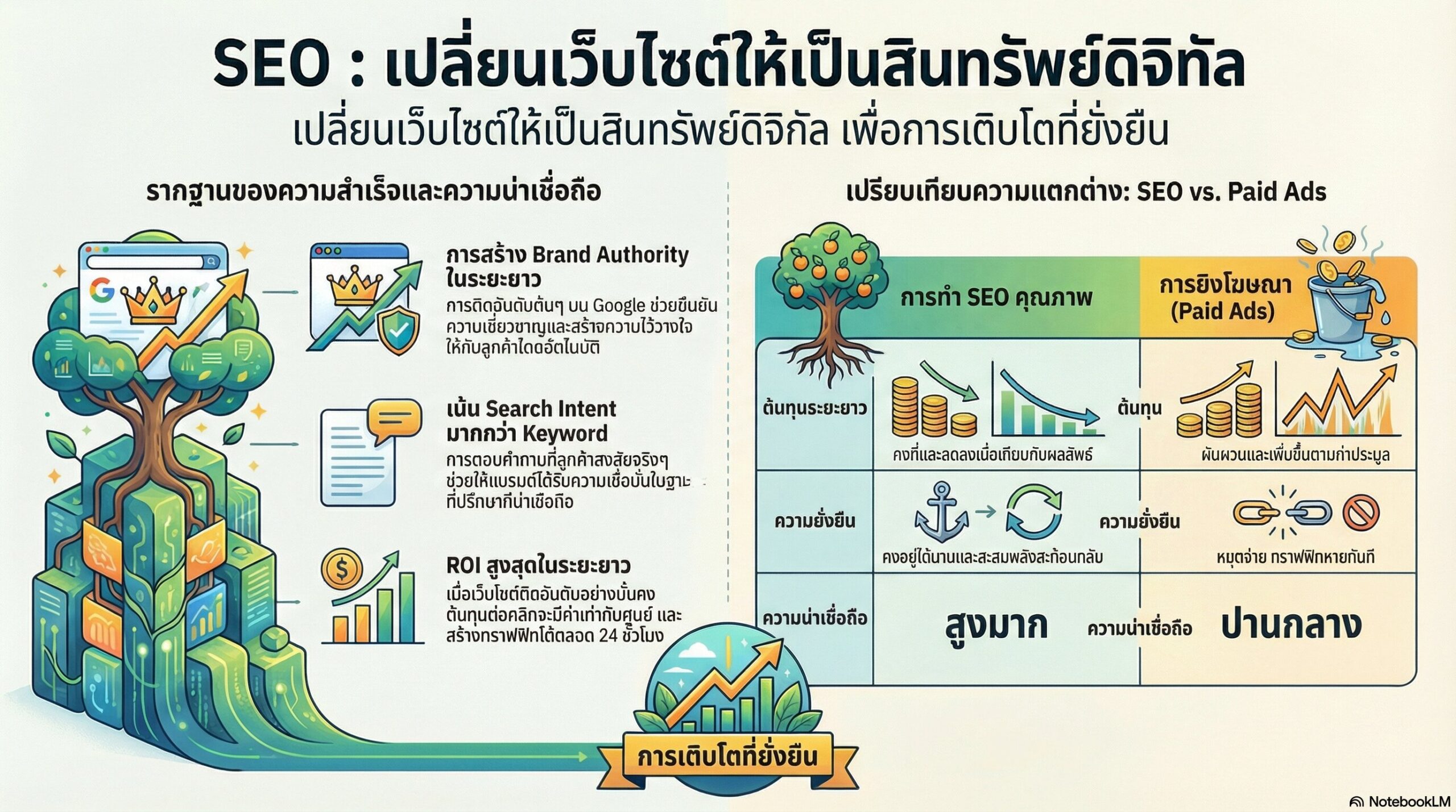 ผลลัพธ์แห่งความสำเร็จและการเติบโตของธุรกิจอย่างทวีคูณ
