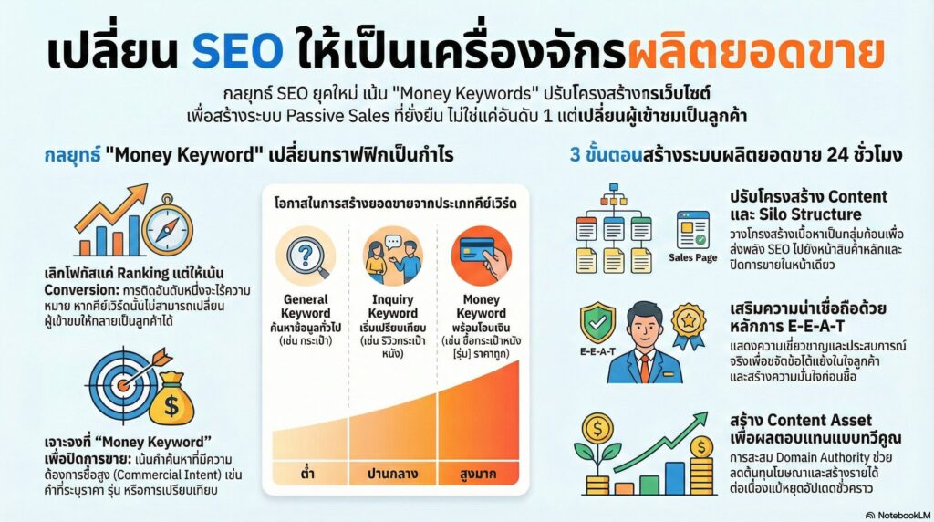 กลยุทธ์การให้คำปรึกษา SEO เพื่อเพิ่มยอดขาย