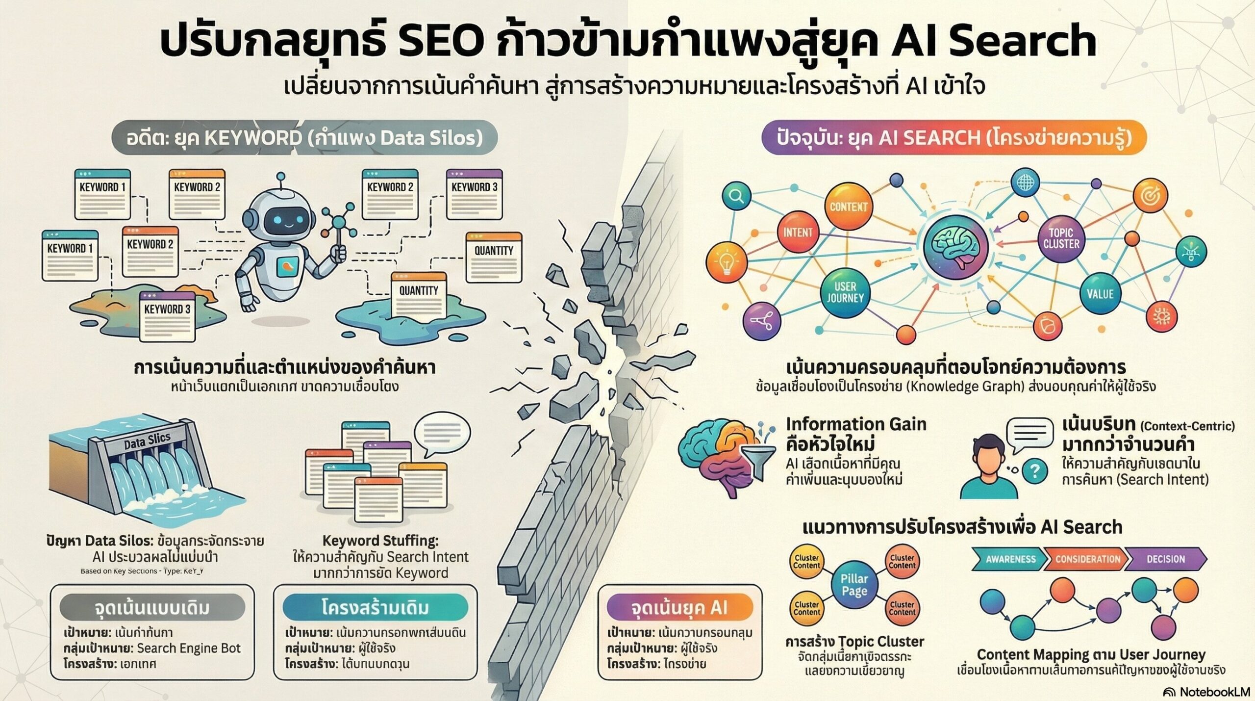 กำแพงที่กั้นระหว่างโครงสร้างแบบเก่ากับอัลกอริทึมยุคใหม่