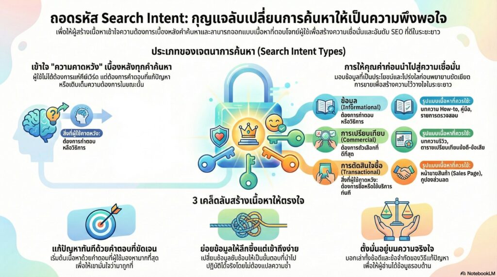 กุญแจลับที่เปลี่ยนการค้นหาให้กลายเป็นความพึงพอใจ