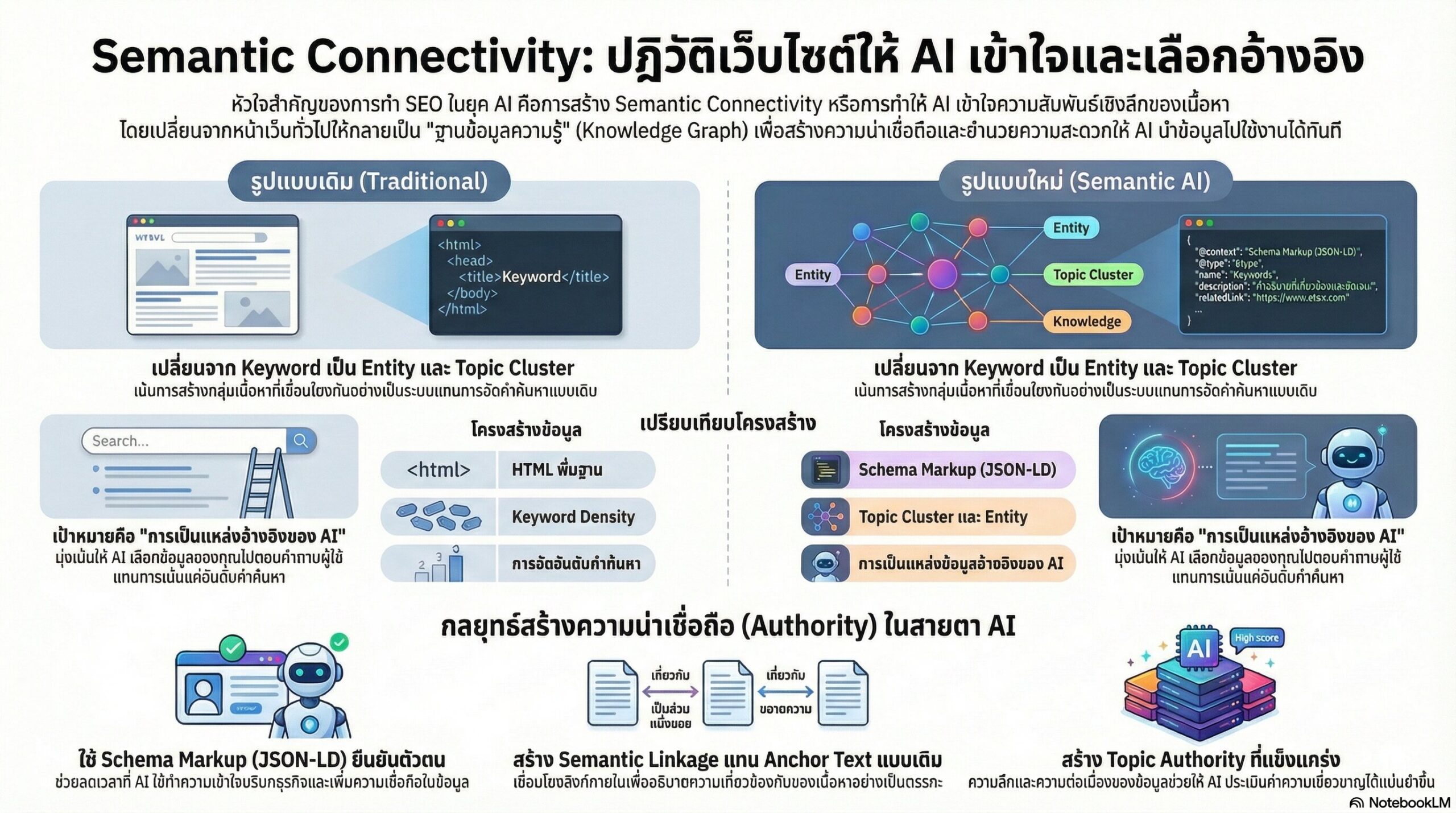 กุญแจสำคัญคือการสร้าง Semantic Connectivity
