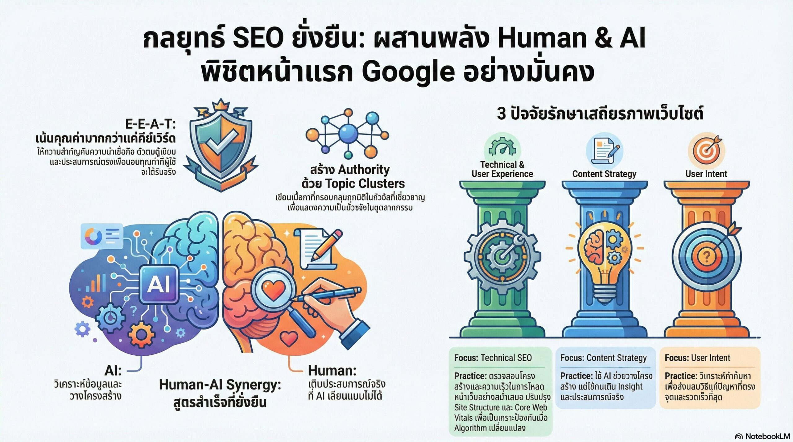 ความสำเร็จที่ยั่งยืนในยุคที่ Google และ AI ทำงานร่วมกัน