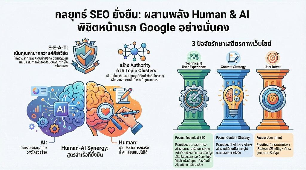 ความสำเร็จที่ยั่งยืนในยุคที่ Google และ AI ทำงานร่วมกัน