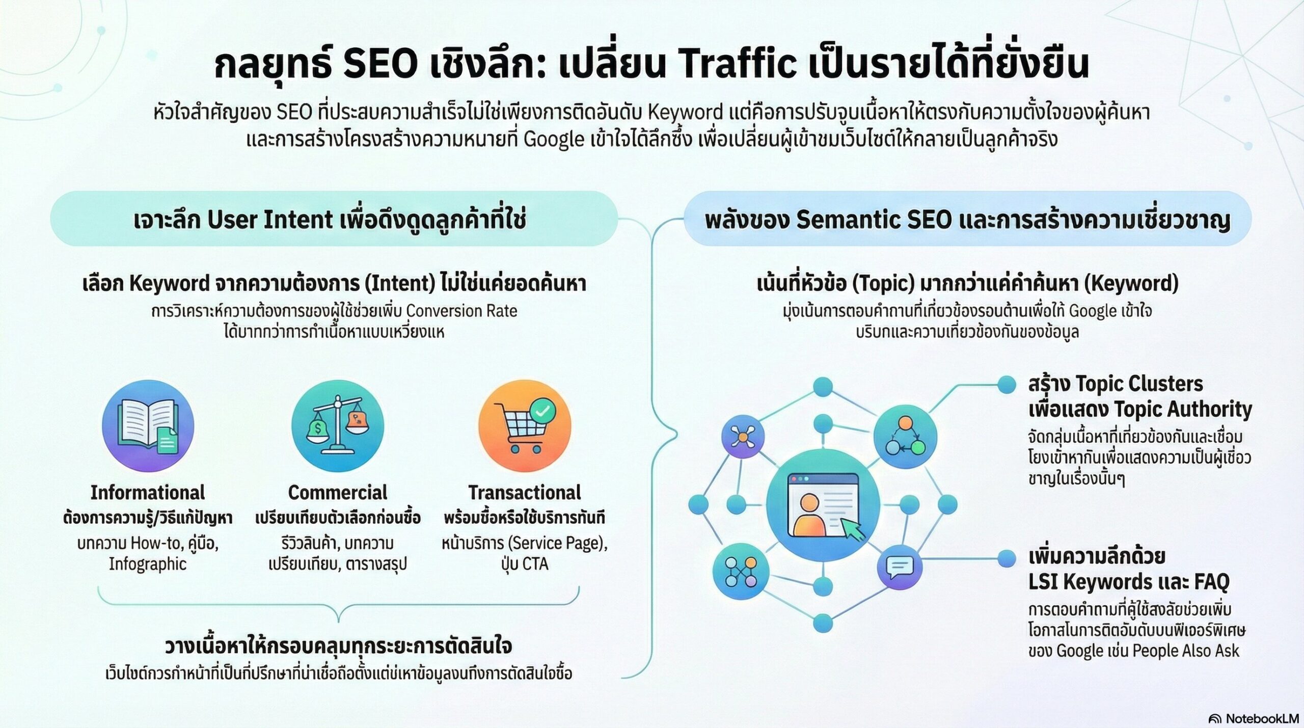 จุดเปลี่ยนสำคัญด้วยกลยุทธ์ SEO เชิงลึกที่แตกต่าง