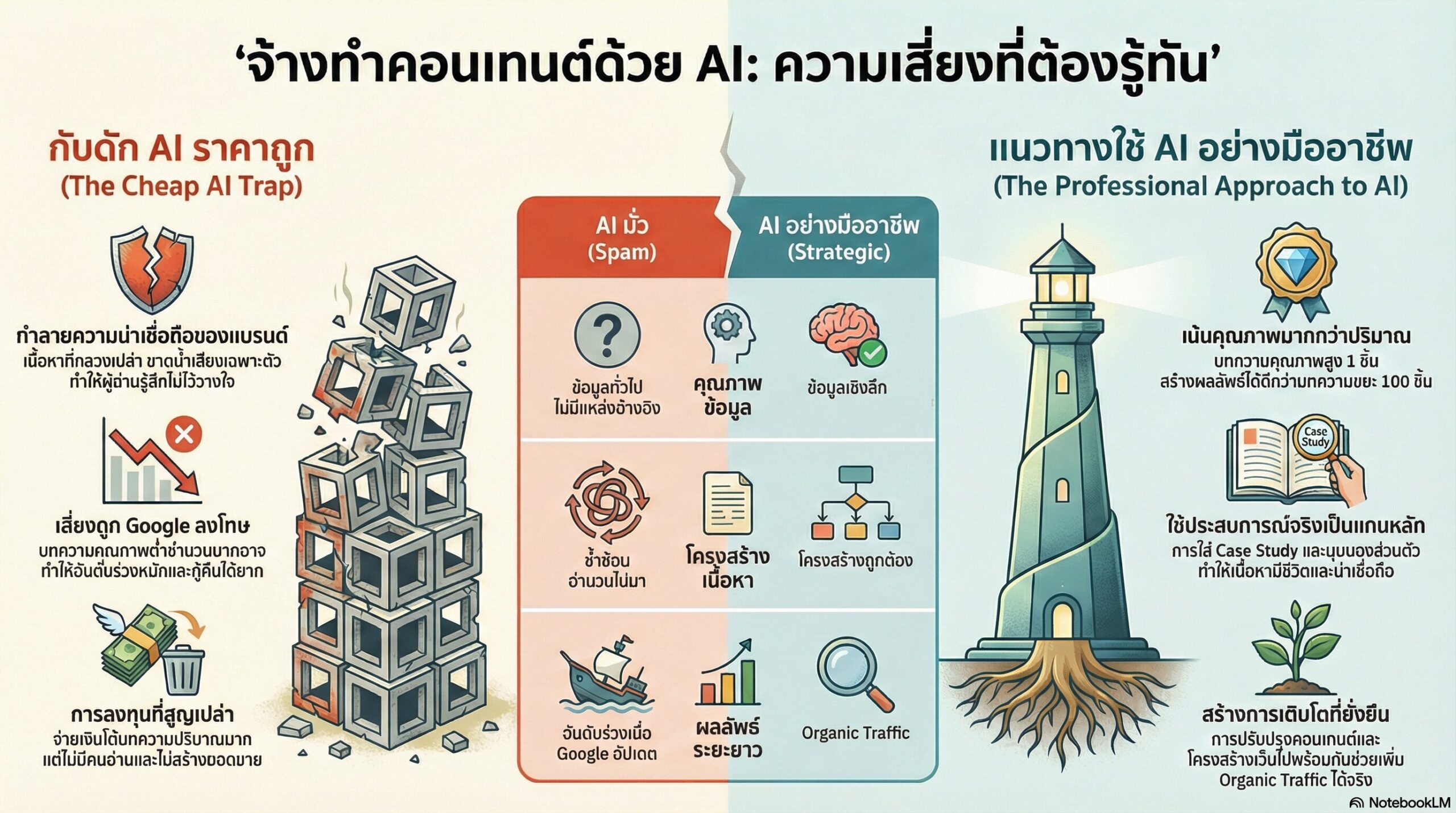 ช่องว่างที่อันตรายของการจ้างบริษัทที่ใช้ AI มั่ว