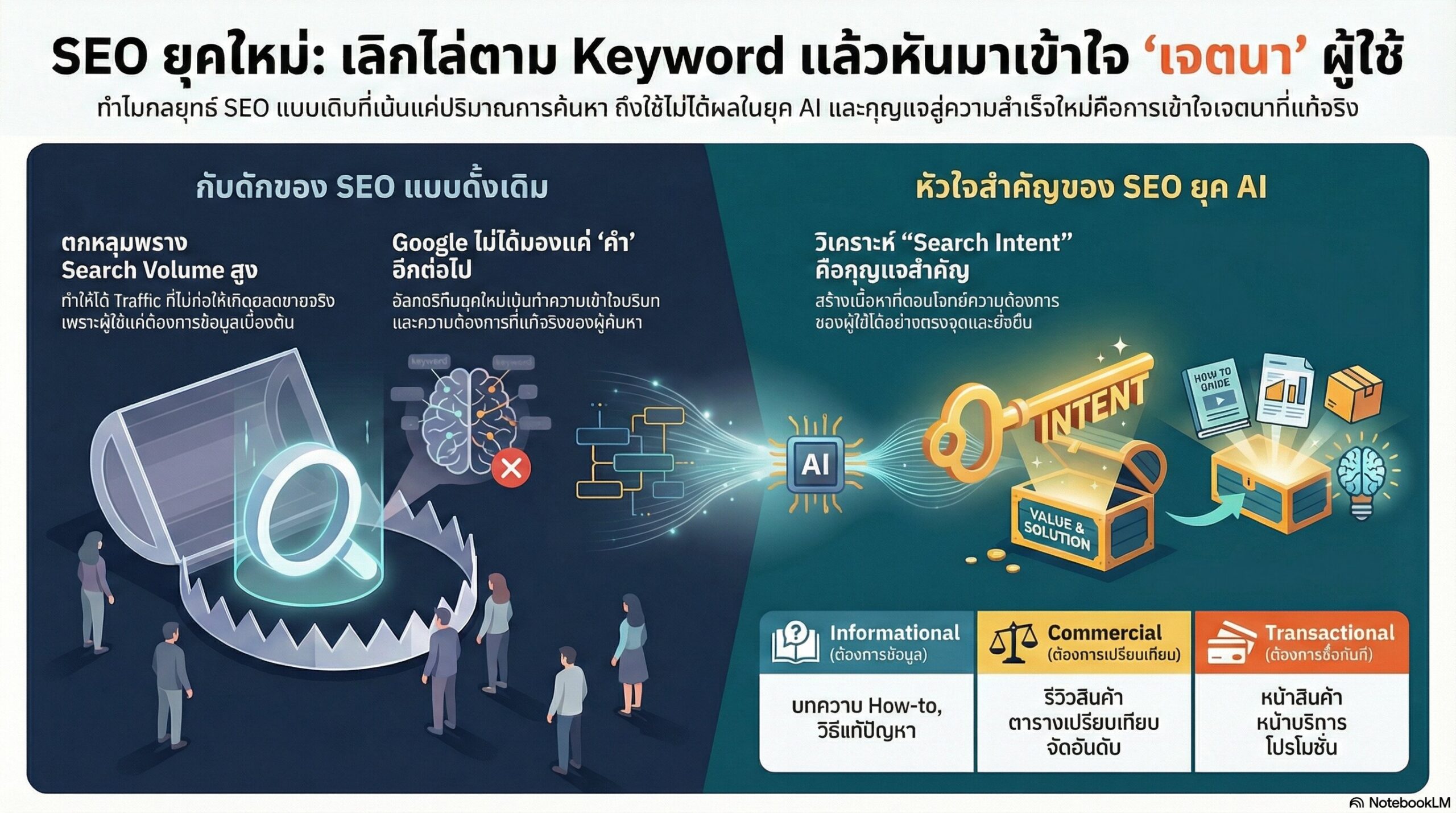 ทำไมการทำ Keyword Research แบบเดิมถึงไม่ได้ผลอีกต่อไป
