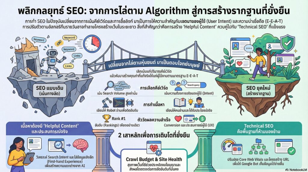 ทำไมการทำ SEO แบบเดิมถึงไม่ได้ผลในยุคปัจจุบัน