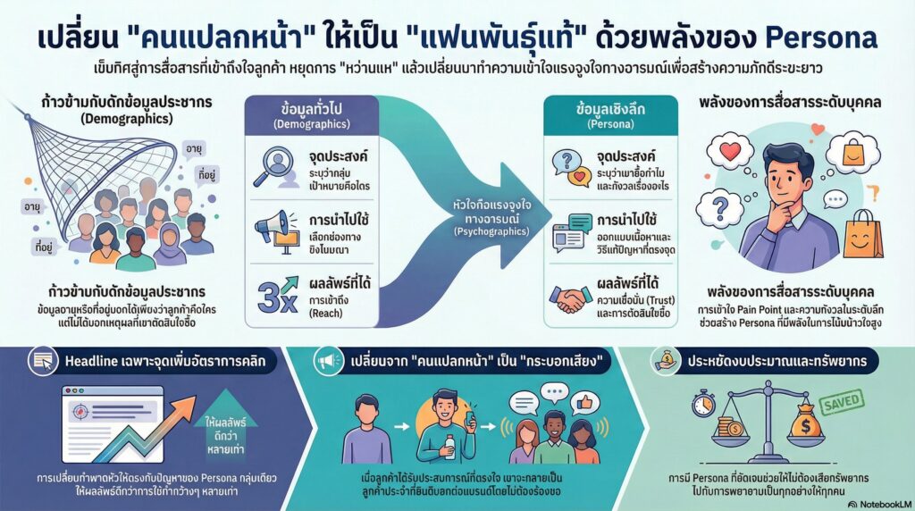 ทำไมการหว่านแหแบบเดิมจึงไม่ได้ผลอีกต่อไป