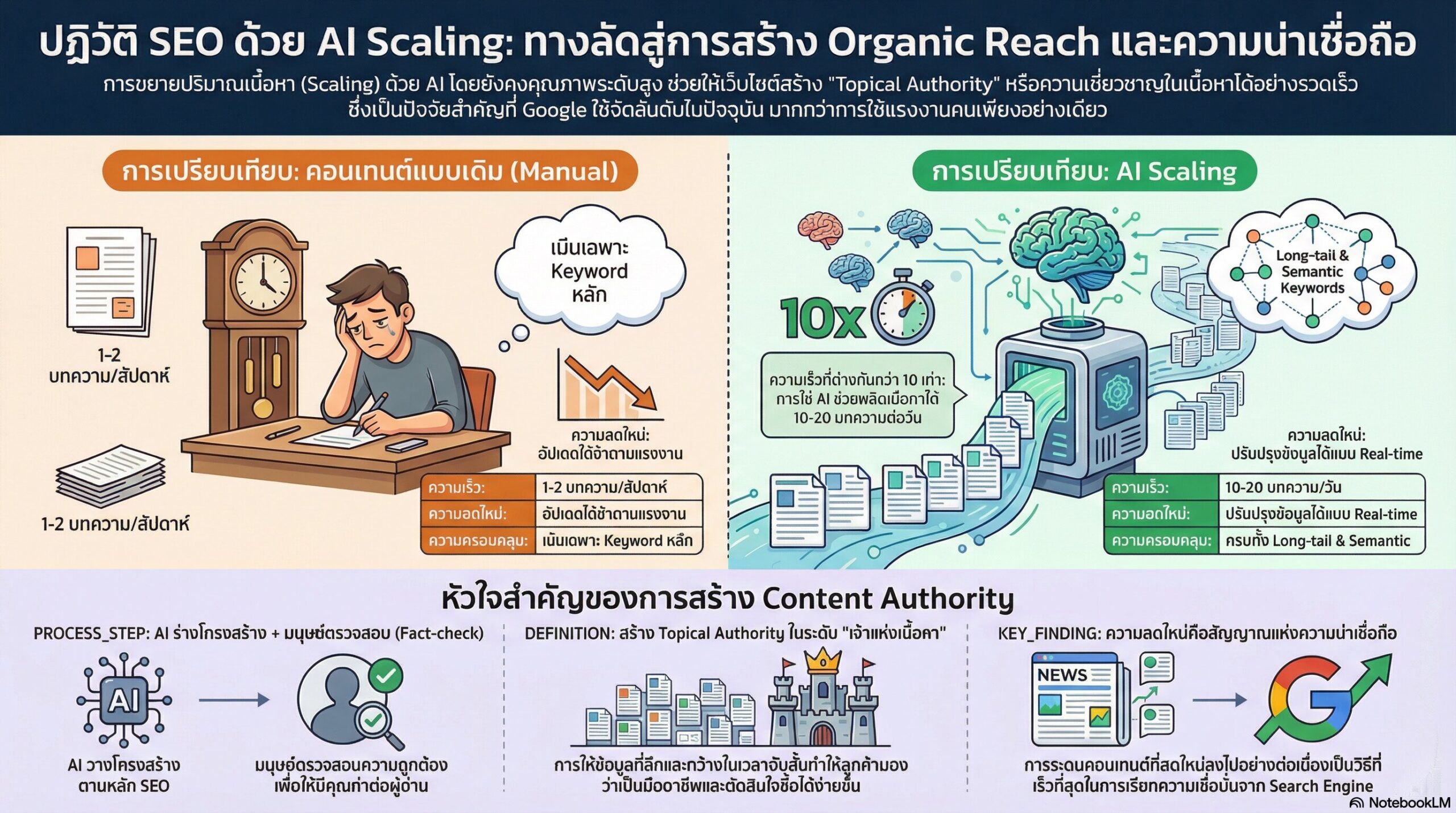 ผลตอบแทนมหาศาลเมื่อปริมาณและคุณภาพมาบรรจบกัน