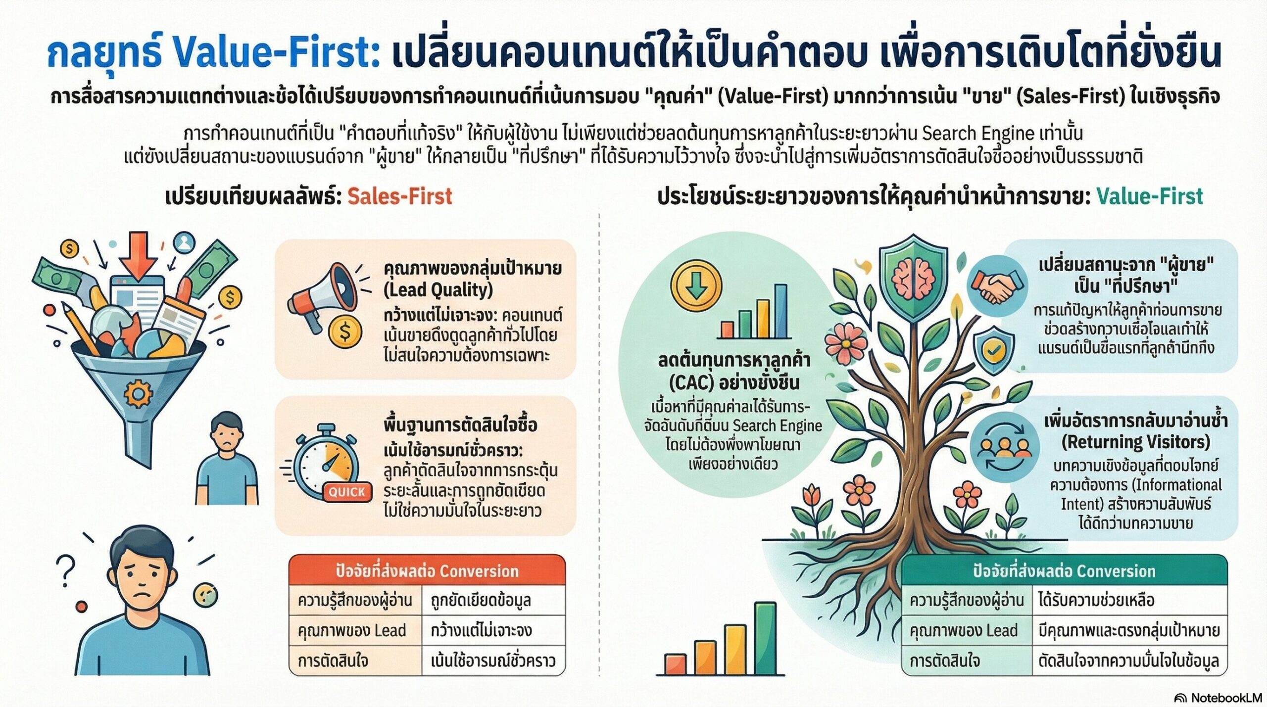 ผลลัพธ์ที่เหนือกว่าเมื่อคอนเทนต์ของคุณคือคำตอบที่แท้จริง