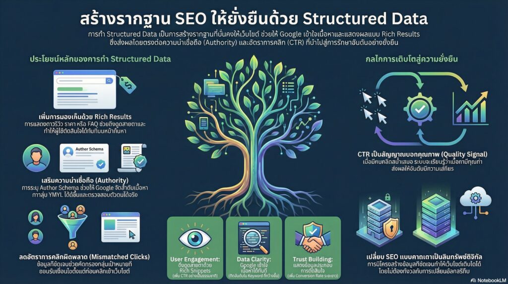 ผลลัพธ์ระยะยาวและการเติบโตอย่างยั่งยืนบนหน้าค้นหา
