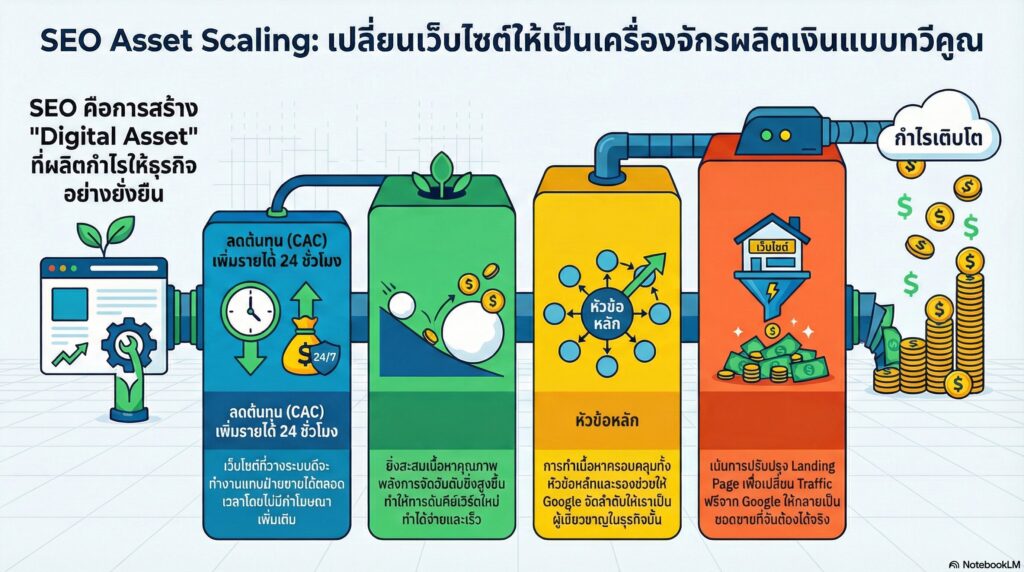 ผลลัพธ์แห่งความสำเร็จและการขยายสเกลธุรกิจอย่างต่อเนื่อง