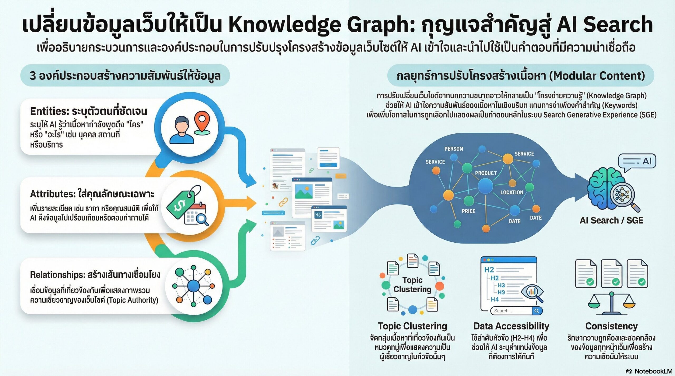 พลิกโฉมเว็บไซต์สู่คำตอบอันดับหนึ่งบนโลก AI Search