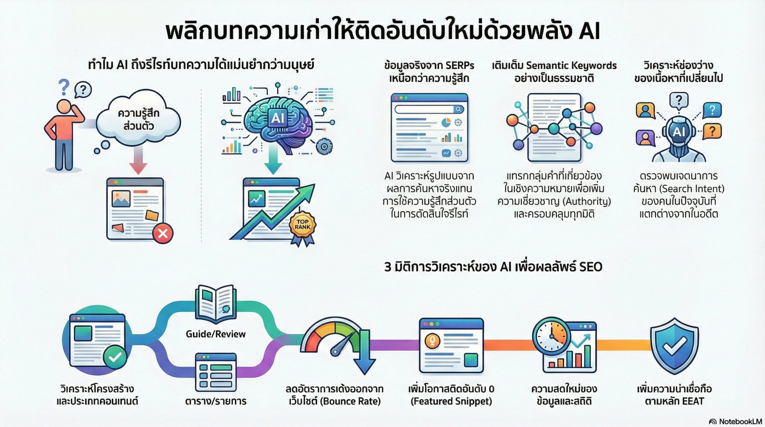 หัวใจสำคัญของการรีไรท์ที่ AI ทำได้แม่นยำกว่ามนุษย์