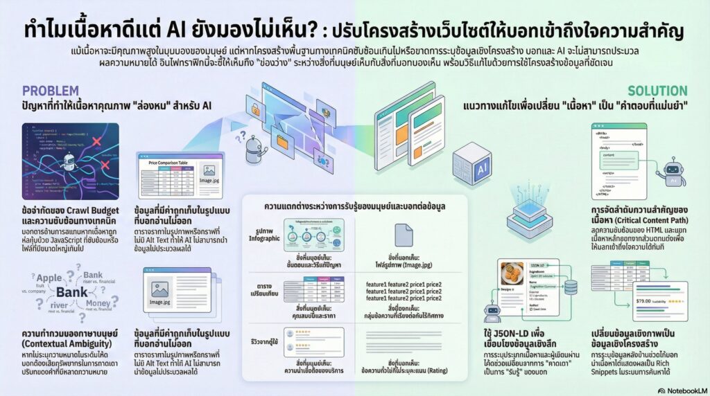 อุปสรรคที่ขวางกั้นบอทจากการเข้าถึงเนื้อหาคุณภาพ