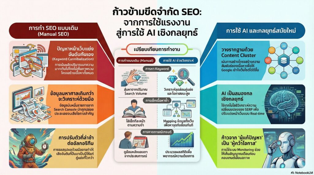 อุปสรรคที่ทำให้การทำ SEO แบบเดิมเริ่มไม่ได้ผล