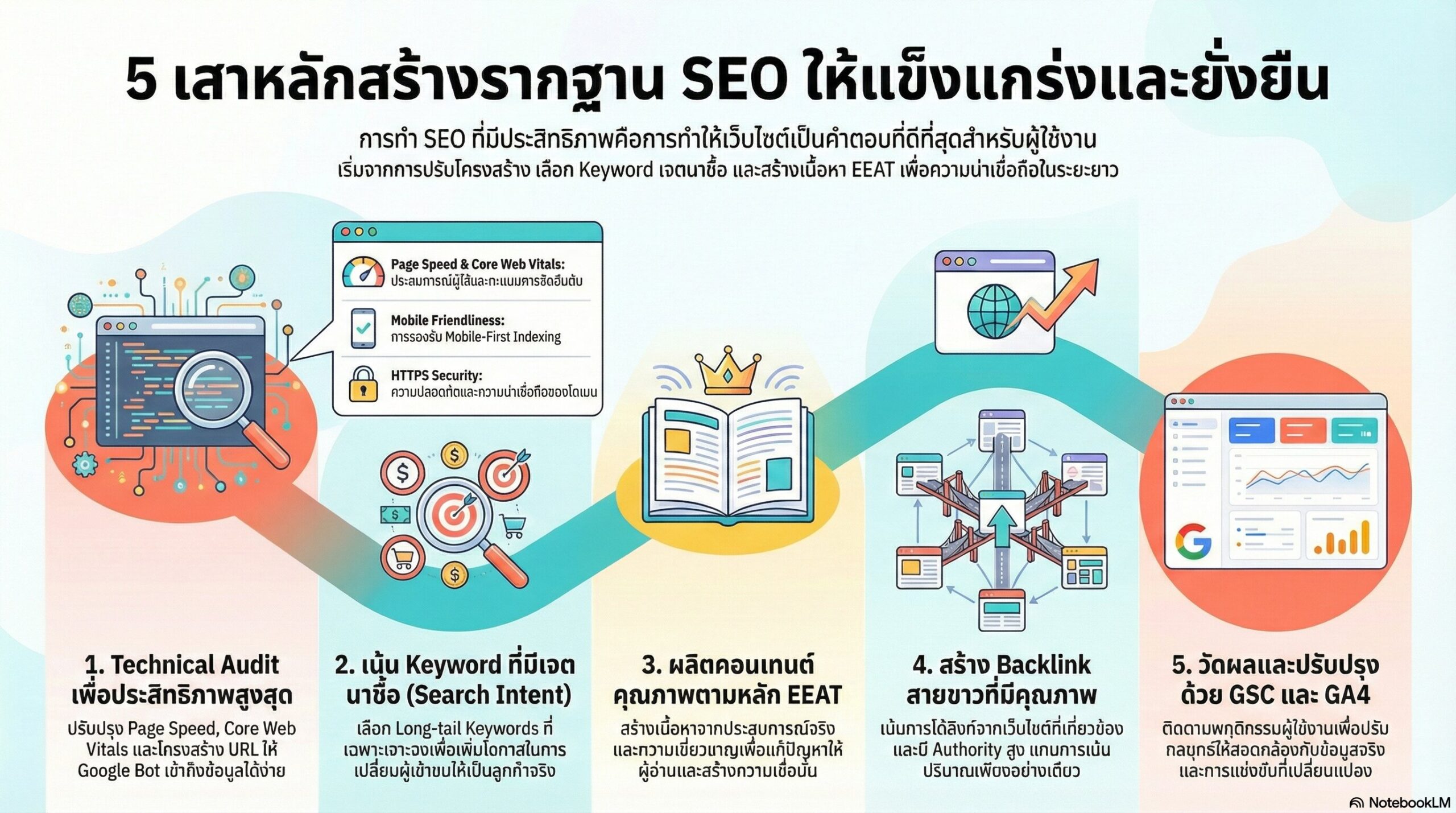 เจาะลึกกระบวนการสร้างรากฐาน SEO ให้แข็งแกร่งและทรงพลัง