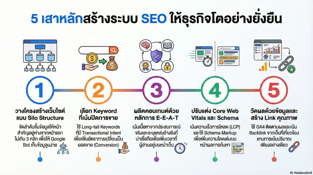เจาะลึกกลไกการสร้างระบบ SEO ตั้งแต่ต้นจนจบ