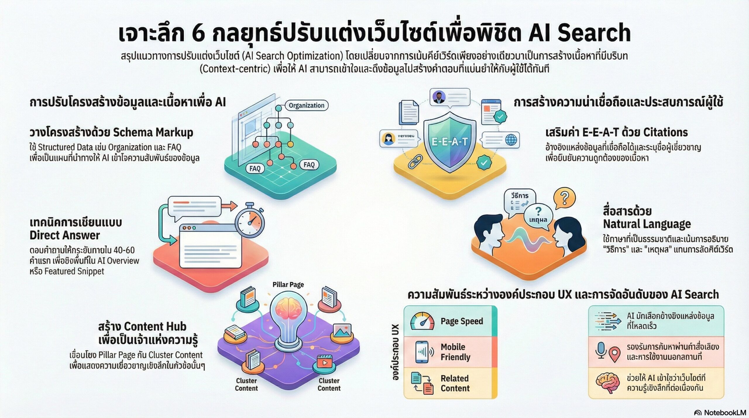 เจาะลึกขั้นตอนการปรับแต่งเว็บไซต์เพื่อพิชิต AI Search