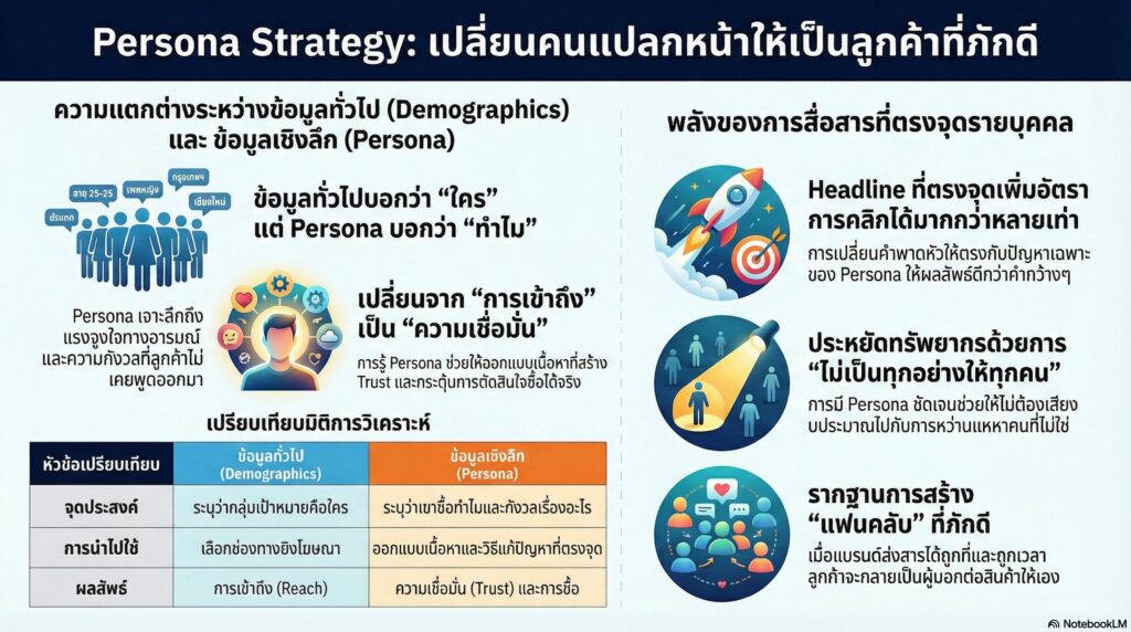 เปลี่ยนคนแปลกหน้าให้เป็นลูกค้าที่ภักดีด้วย Persona
