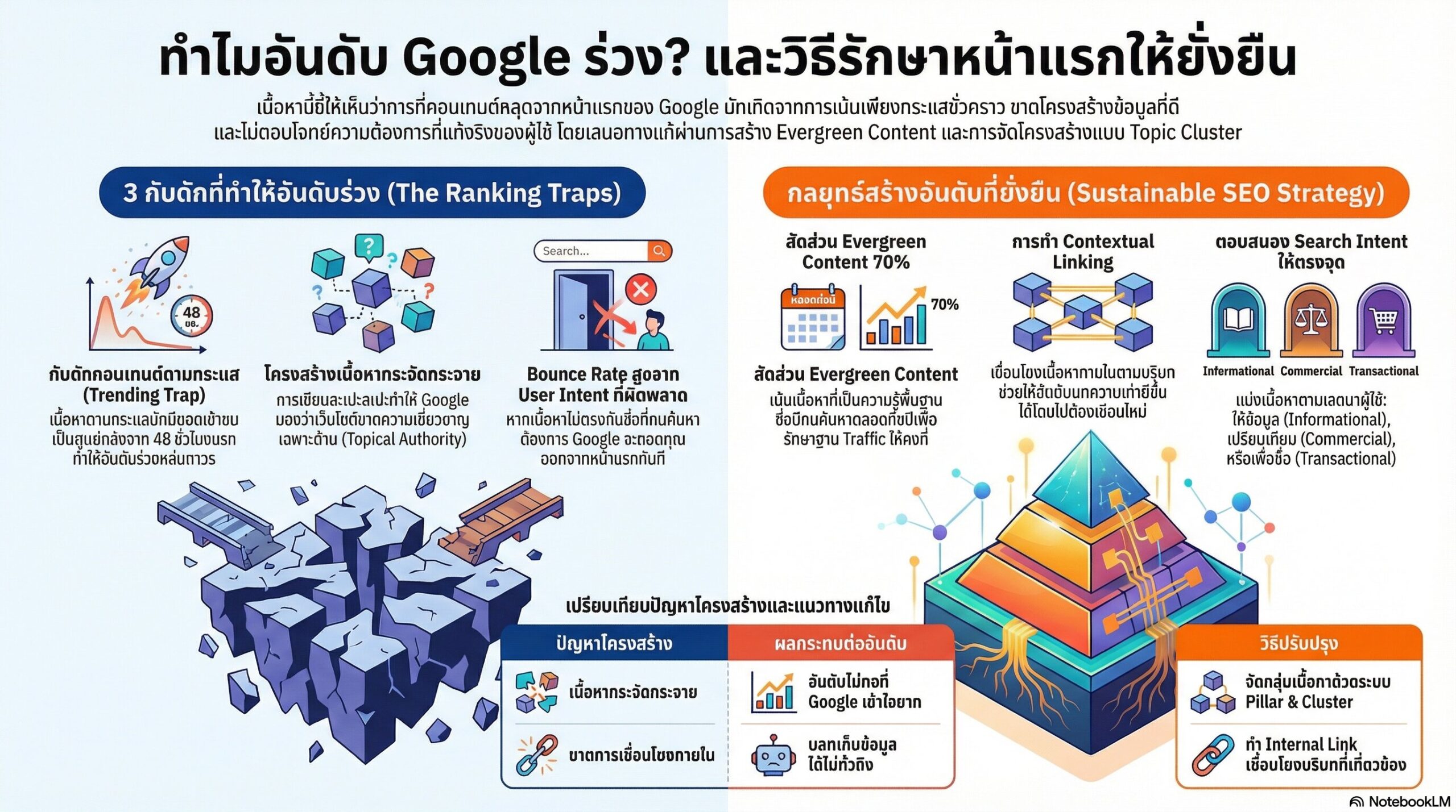 เหตุผลที่คอนเทนต์ส่วนใหญ่หายไปจากหน้าแรกอย่างรวดเร็ว