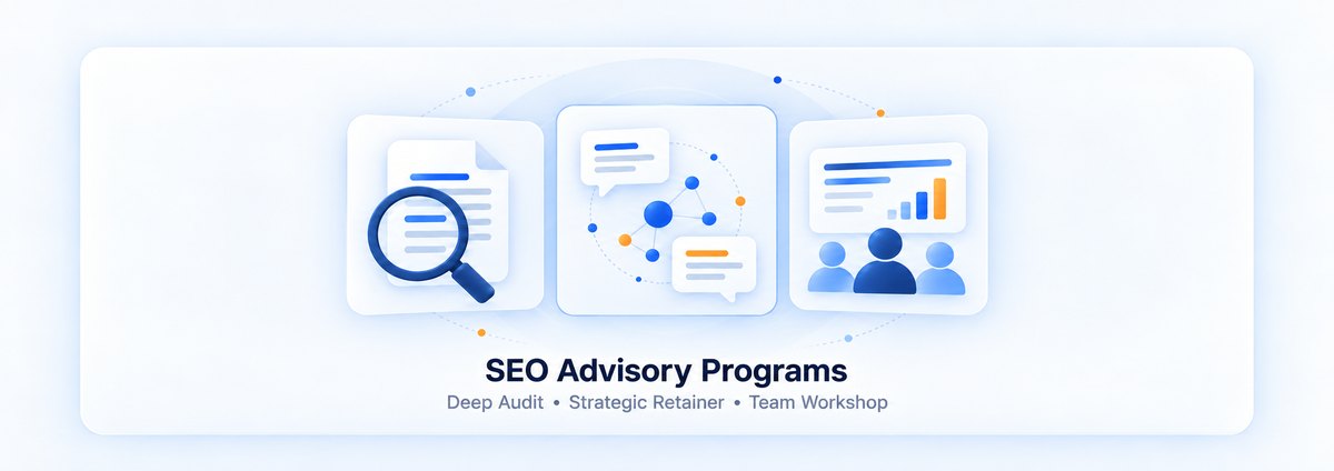 โปรแกรมที่ปรึกษากลยุทธ์ SEO ทั้งแบบ Deep Audit, Strategic Retainer และ Team Workshop โดย Warrior SEO